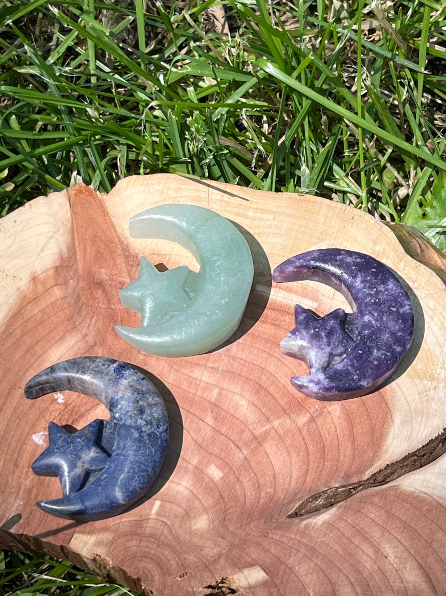 Moon and Star Carving