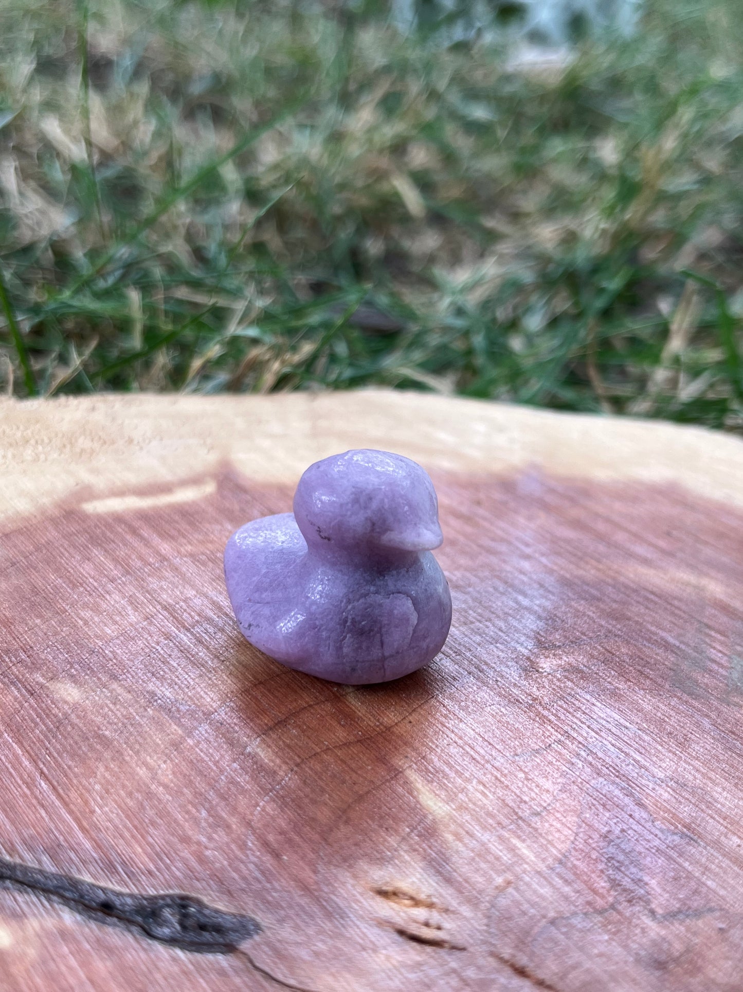 Duck Crystal Carving - Mini