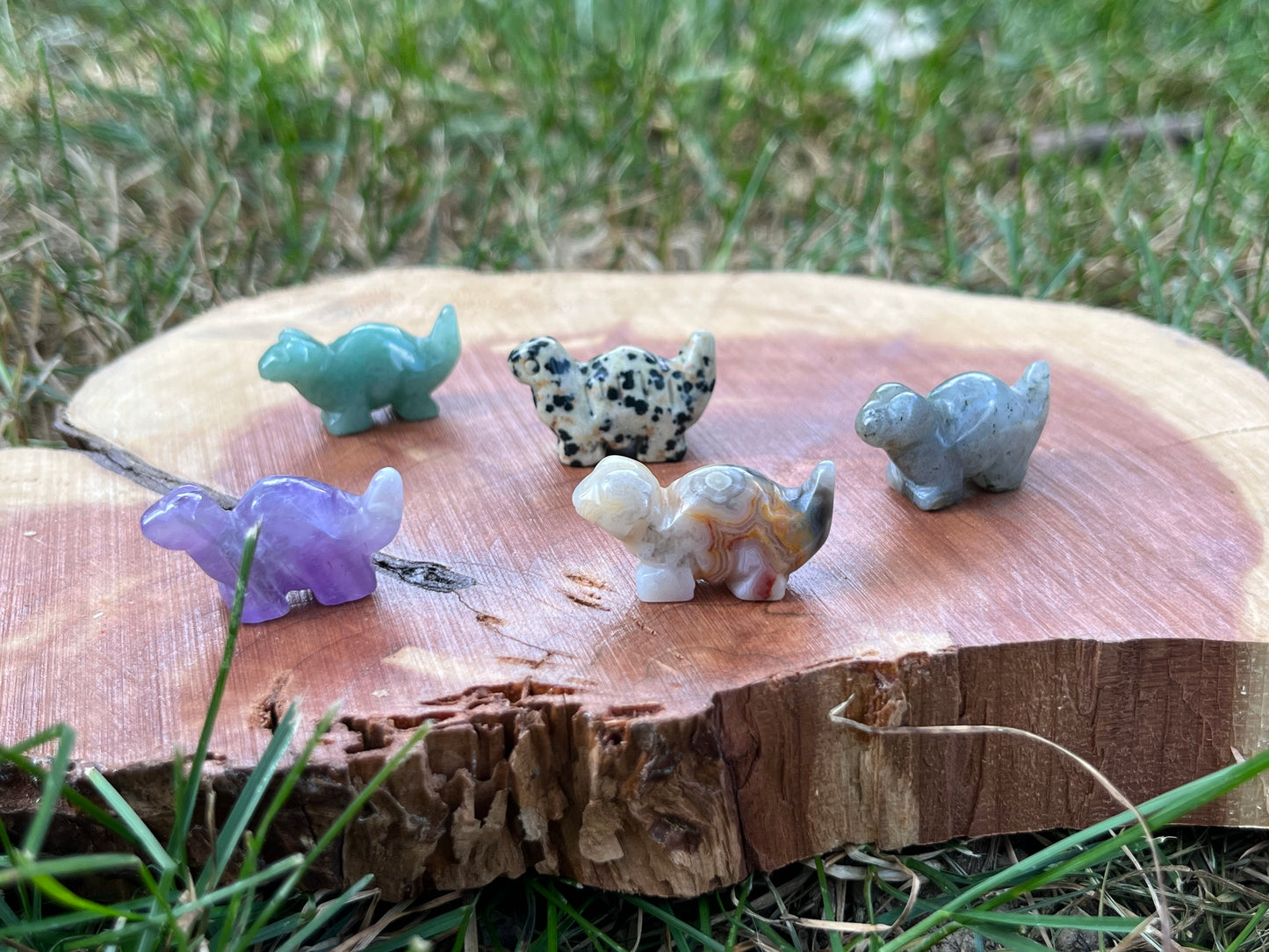 Dinosaur Crystal Carving - Minis