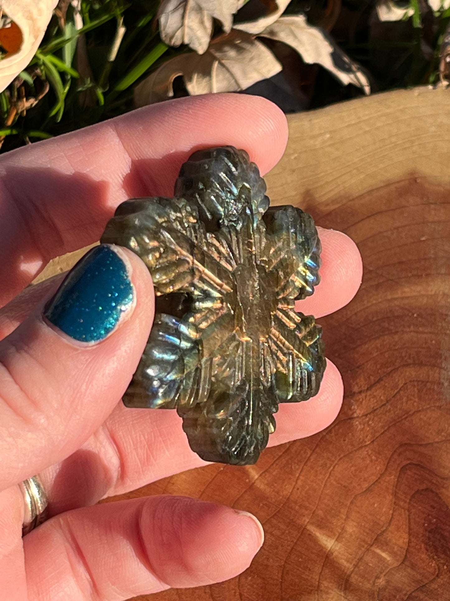 Snowflake Crystal Carvings