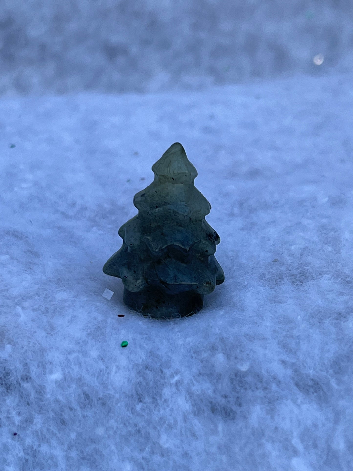 Christmas Tree Crystal Carving